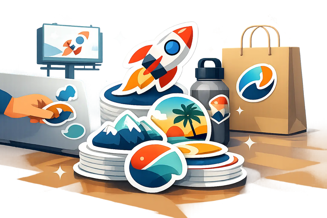 Die Cut Custom Stickers That Get Your Brand Seen