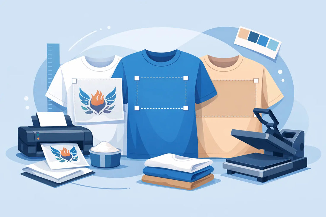DTF Transfer Sizing Guide for Better Shirt Prints