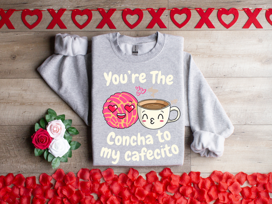 you're the concha to my cafecito