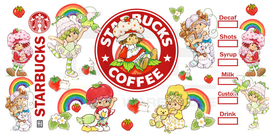 Strawberry S. UV-DTF (adhesive cup wrap)