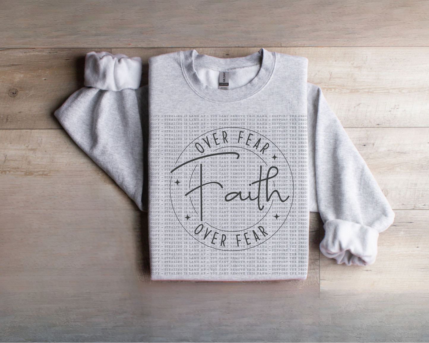 over fear faith