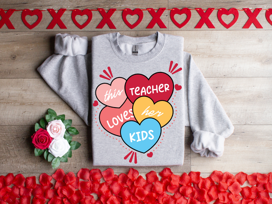 this teacher loves her kids