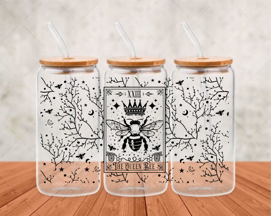 Queen Bee Tarot  UV-DTF adhesive cup wrap