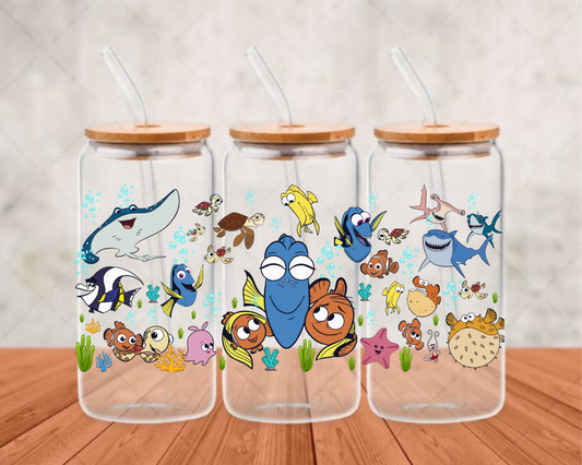 Nemo  UV-DTF adhesive cup wrap
