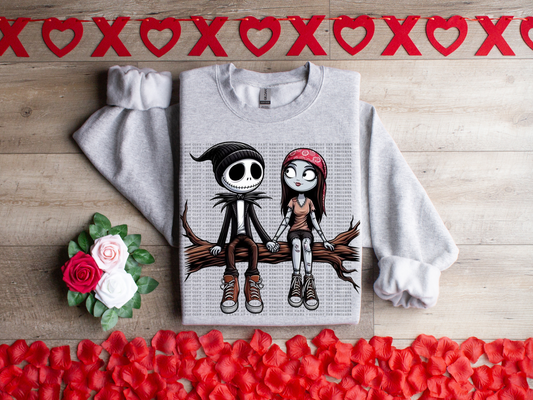 Jack And Sally (beanie and bandana)