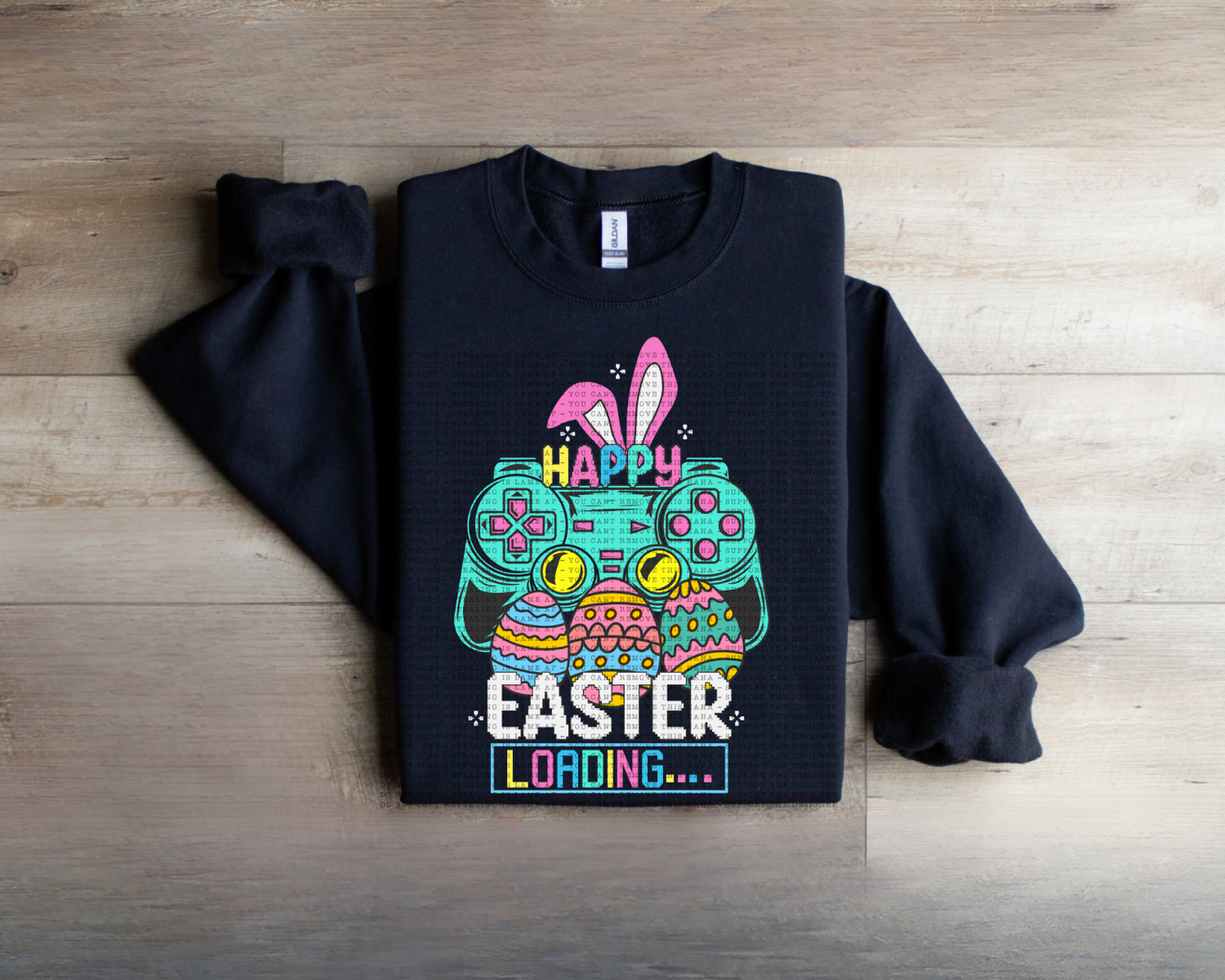 Happy Easter Loading Video Game Controller Easter Gaming