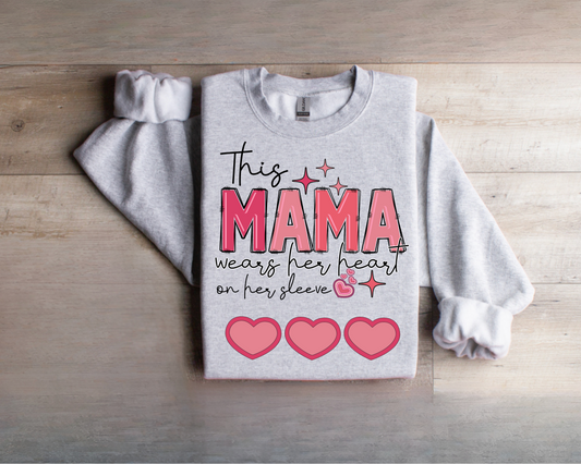 This Mama Wears Her Heart on Her Sleeve
