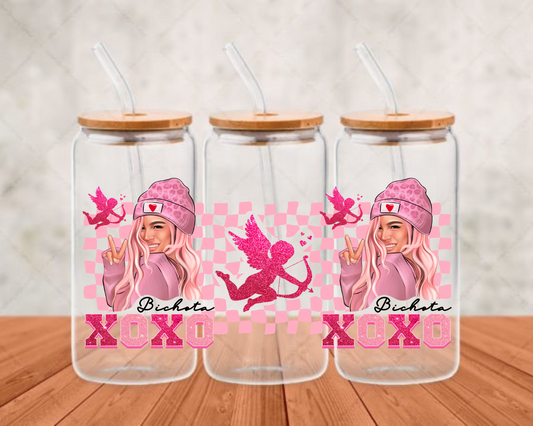 KAROL G /XOXO    UV-DTF adhesive cup wrap