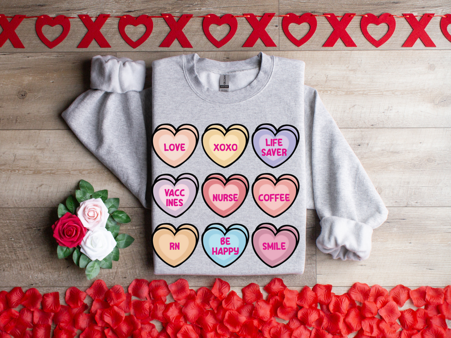 Nurse Candy Heart Conversation