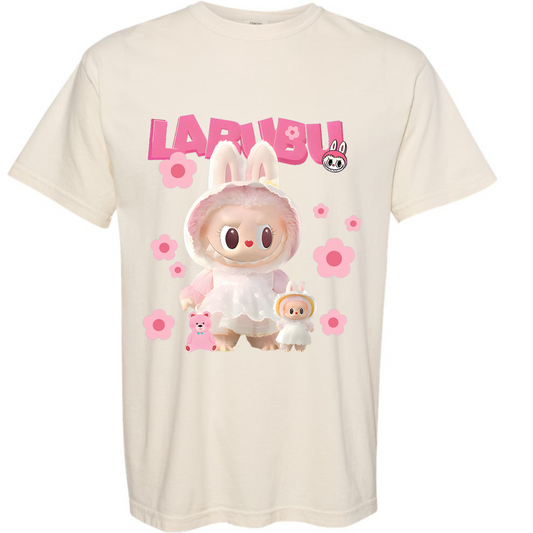 Merch Funny Labubu Lover Cute Labubu The Monsters Pink
