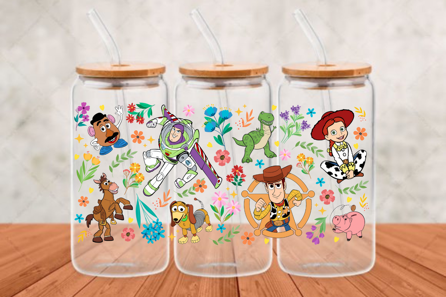 Toy Story star UV-DTF adhesive