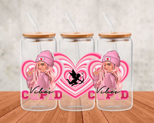 Karol G Cupid Vibes UV-DTF (adhesive cup wrap)
