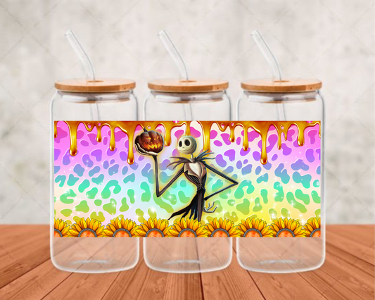 Jack Skellington UV-DTF (adhesive cup wrap)