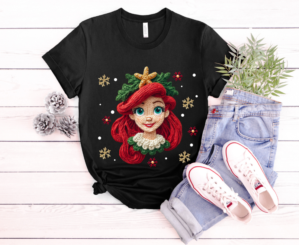 crochet princess ariel