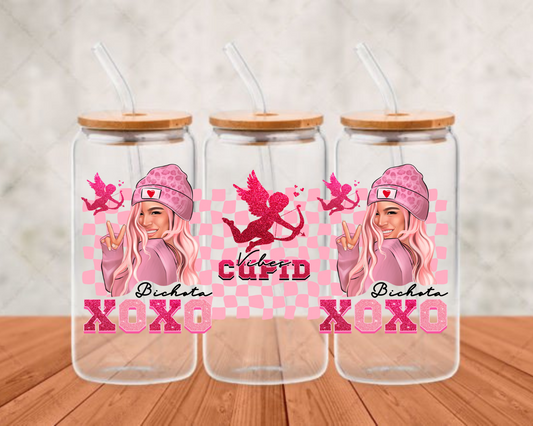 Bichota Karol G XOXO Cupid UV-DTF (adhesive cup wrap)