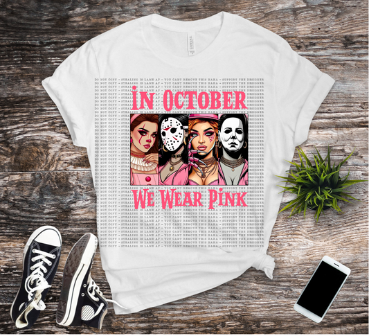 in October we wear pink  horror 10