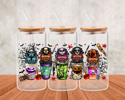 Horror Movies  UV-DTF (adhesive cup wrap)