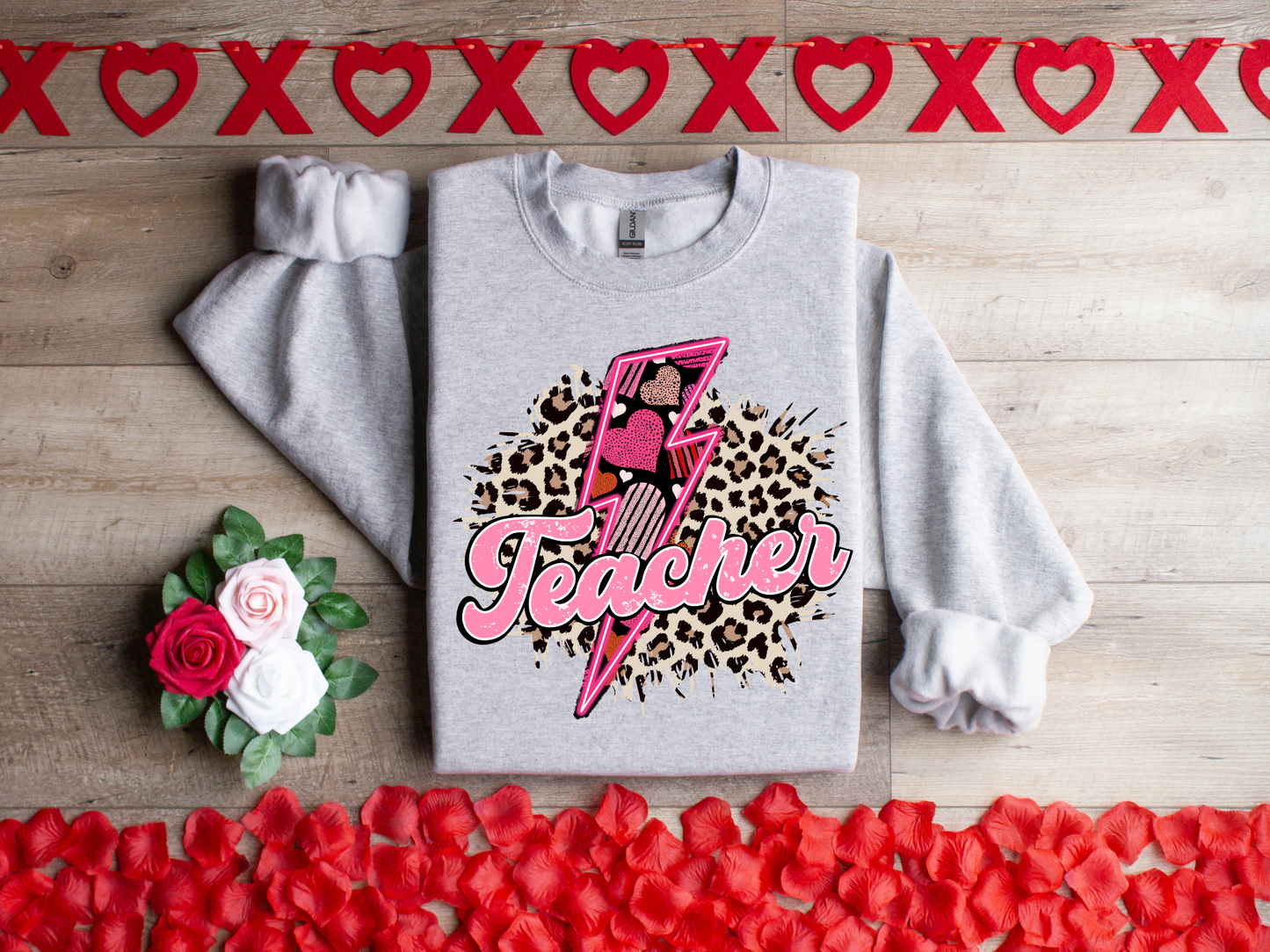 Teacher Heart BoltNeon