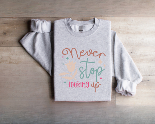 Never stop looking up