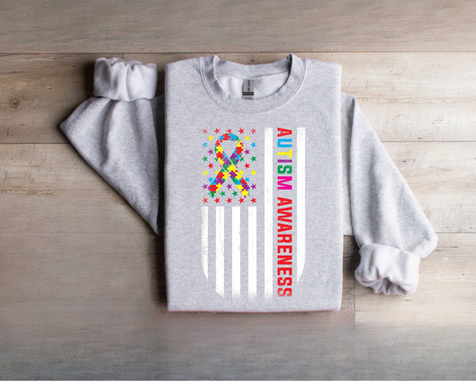 American Flag Autism