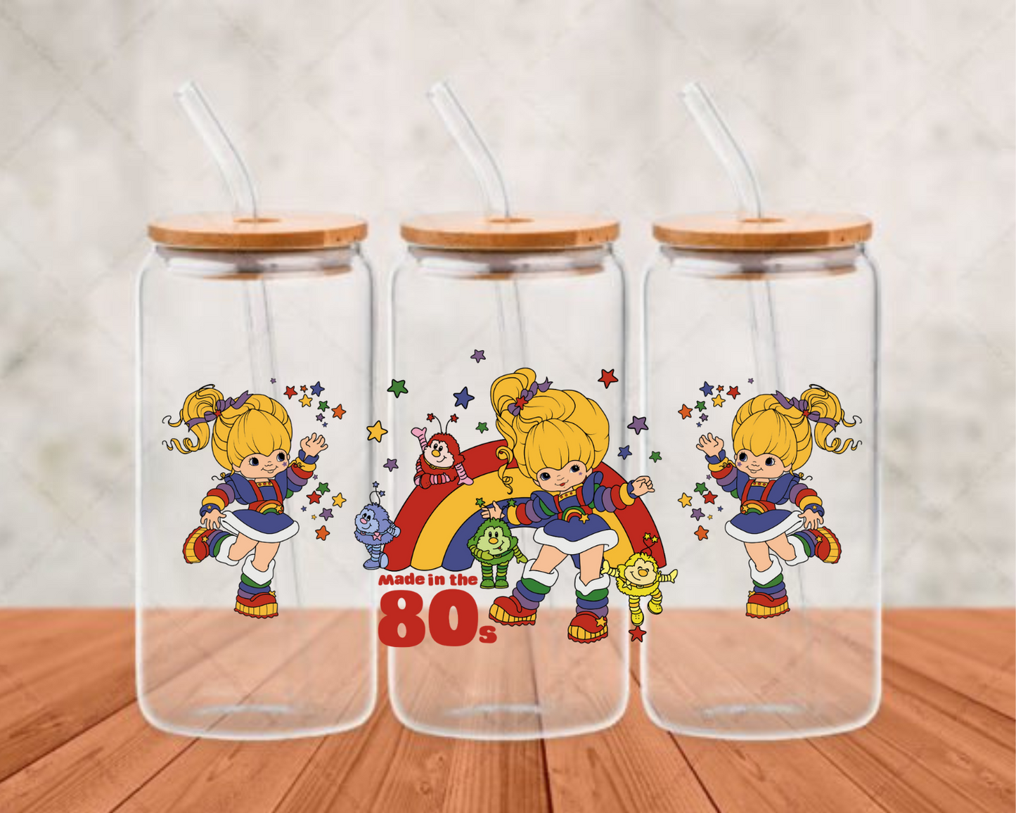 rainbowbrite  UV-DTF adhesive cup