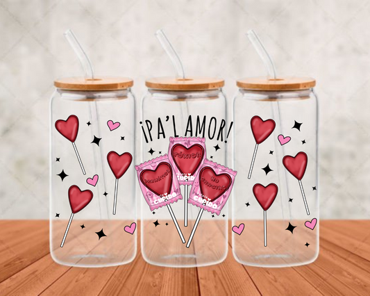 Paletas Cupido  DTF adhesive cup wrap