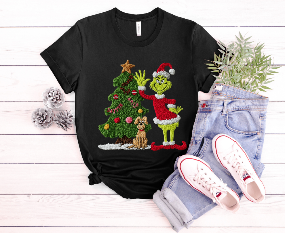 grinch and tree