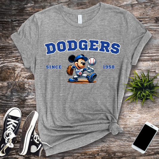 Dodgers Disney Mickey 1958