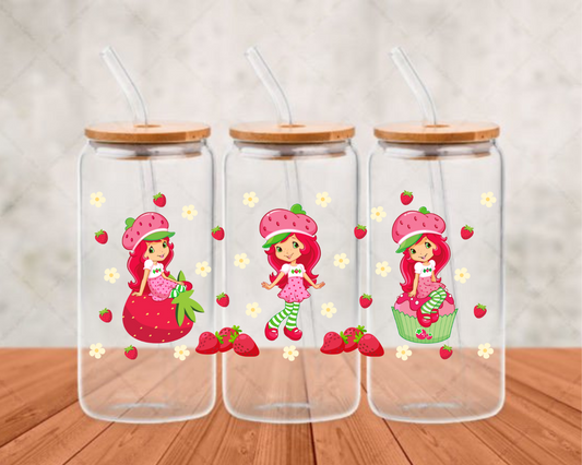 strawberryshortcake  UV-DTF adhesive cup