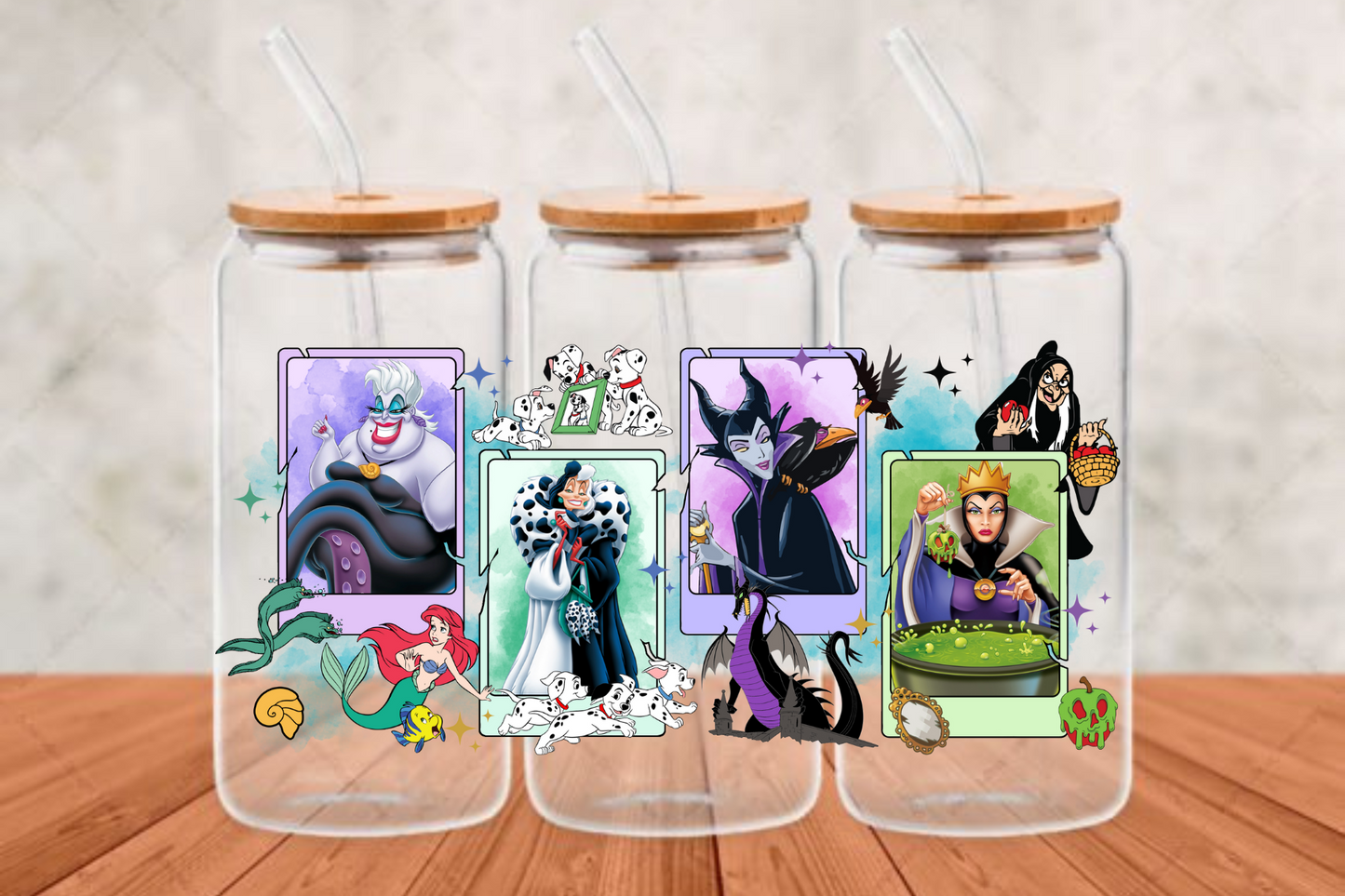halloween 1 UV- DTF Adhesive cup wrap