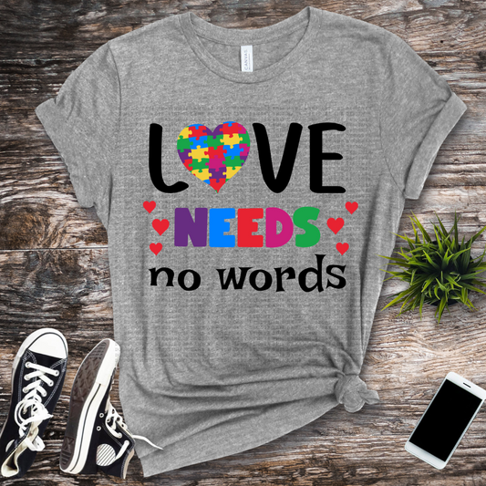 love needs no words