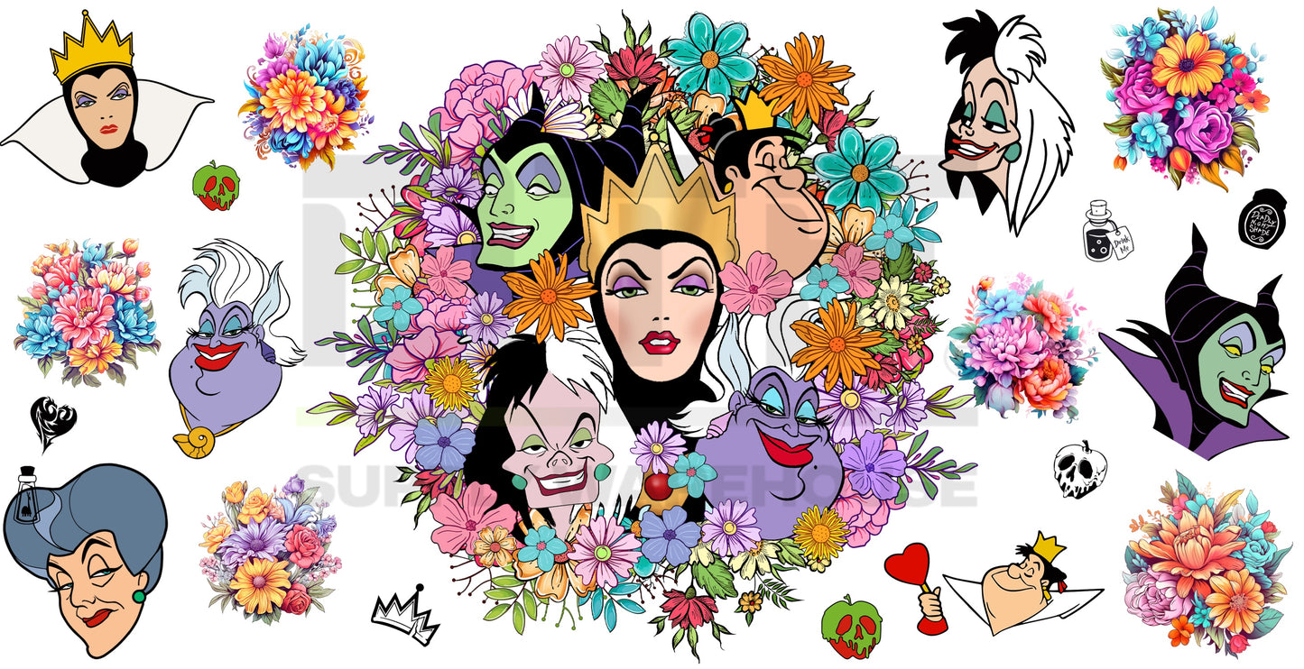 Evil queens UV DTF