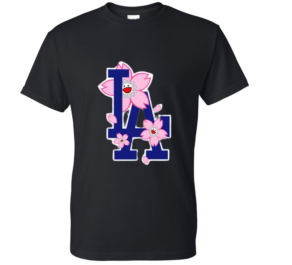 LA  cherry  blossom T-shirt