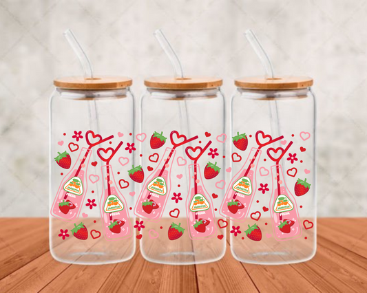 Jarritos Fresa-DTF adhesive cup wrap
