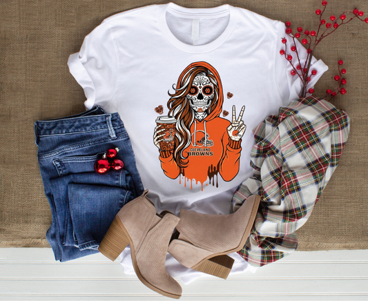 Cleveland browns coffee mom