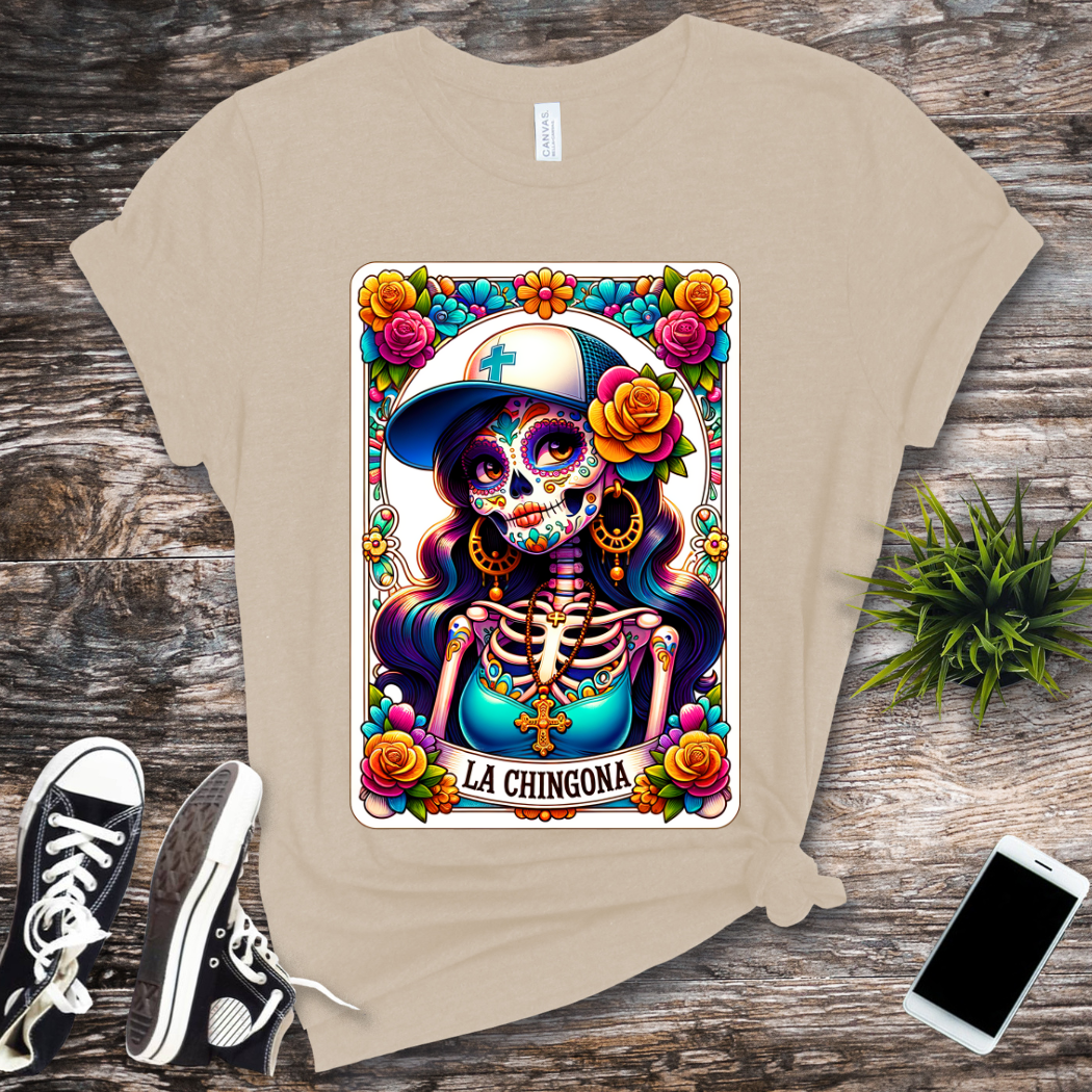 Chingona Día de los Muertos Card 2