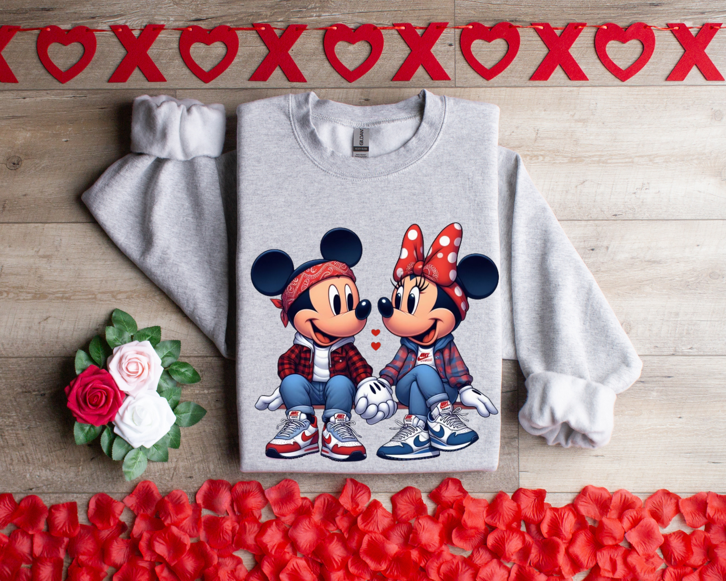 Mickey And Minnie Flannel