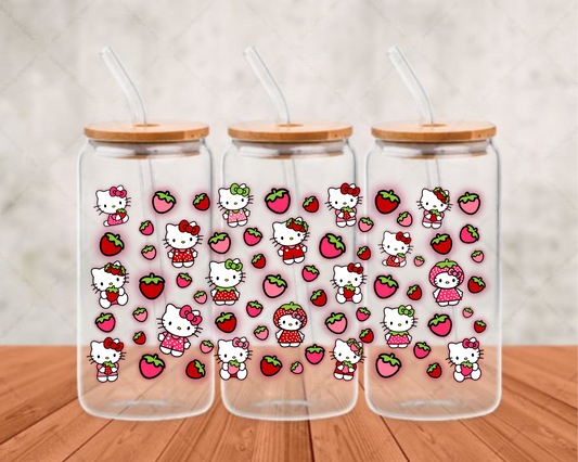 StrawberriesHK  transparent UV-DTF (adhesive cup wrap)