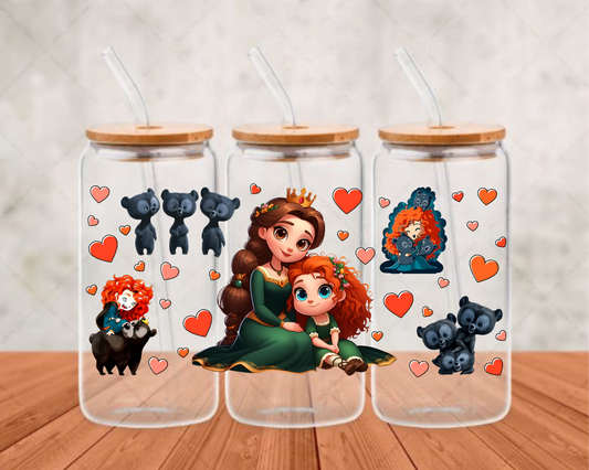 mama & brave  UV- DTF Adhesive cup wrap