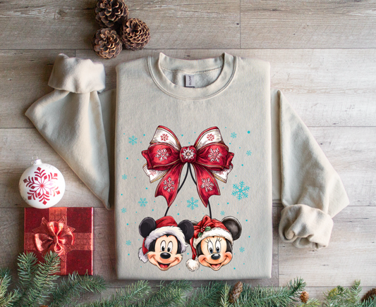 mickey and Minnie bow