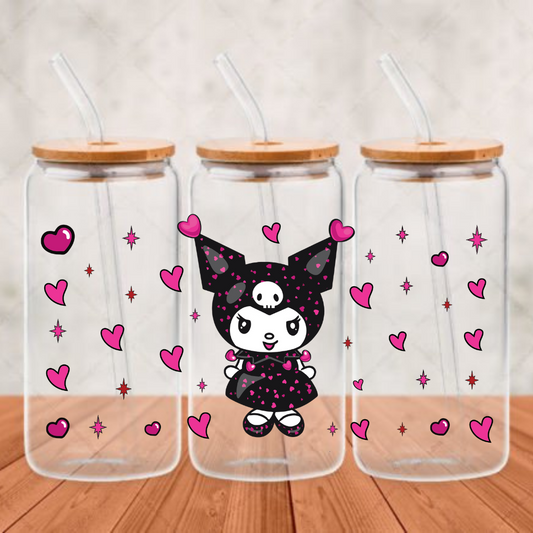 Kuromi UV-DTF adhesive cup wrap