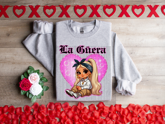 la guara  pink heart