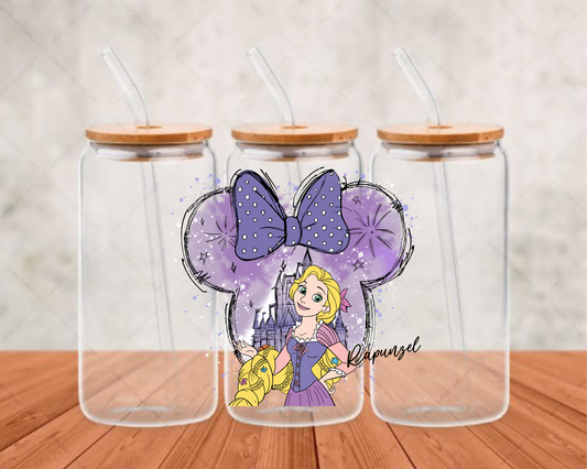 rapunzel UV-DTF adhesive cup wrap