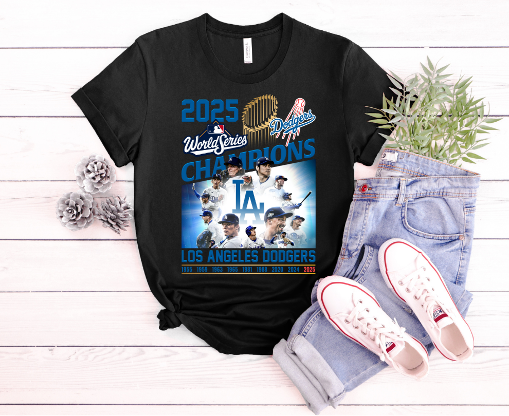 dodgers champs 5 blue