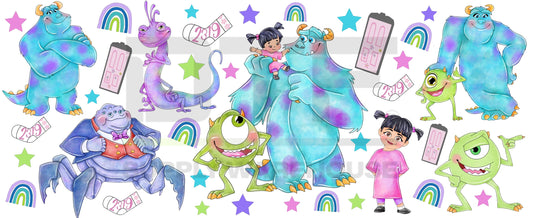 Monsters UV DTF