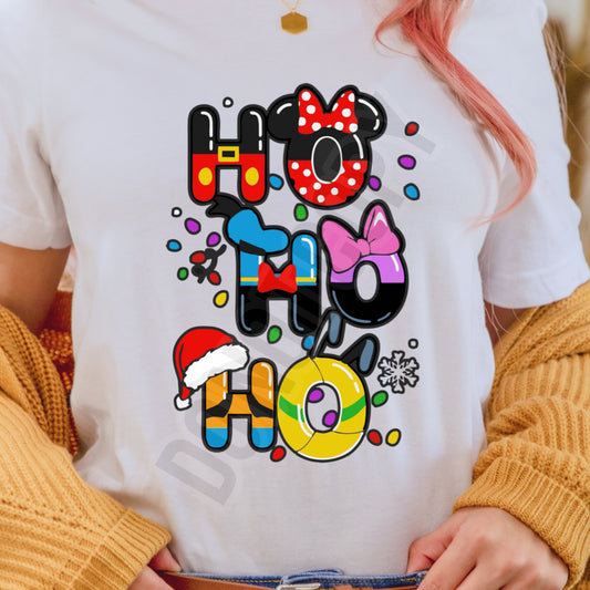 Mickey HO HO DTF