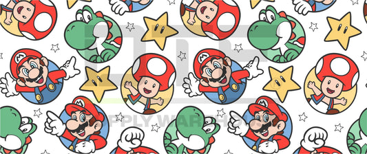 Mario UVDTF Cup Wrap