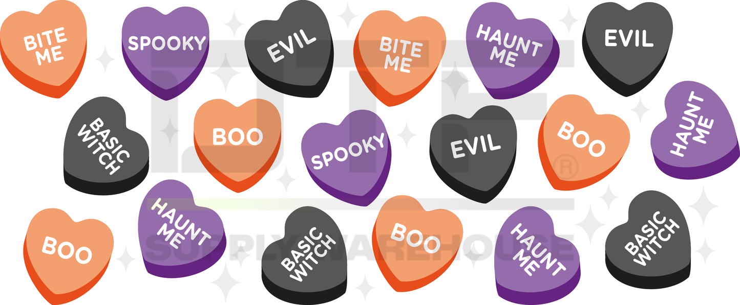 Halloween Hearts UVDTF
