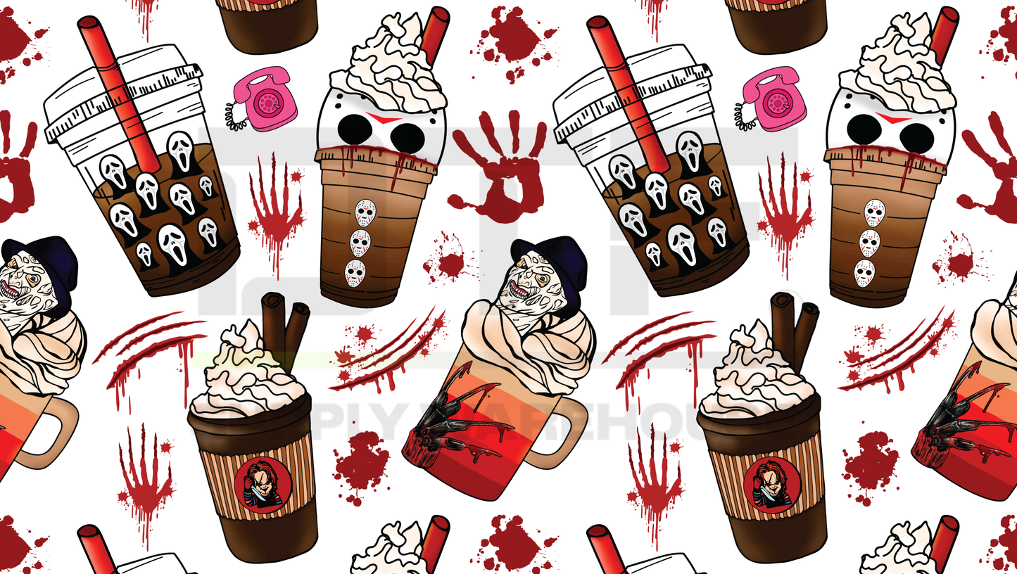 Horror Cafe UV DTF