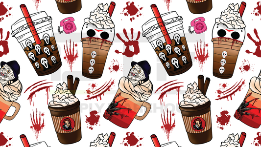 Horror Cafe UV DTF